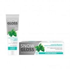 SNOW GLOSS Зубная паста Активный комплекс 100мл